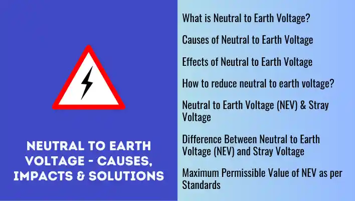 Neutral-to-Earth-Voltage (NEV)